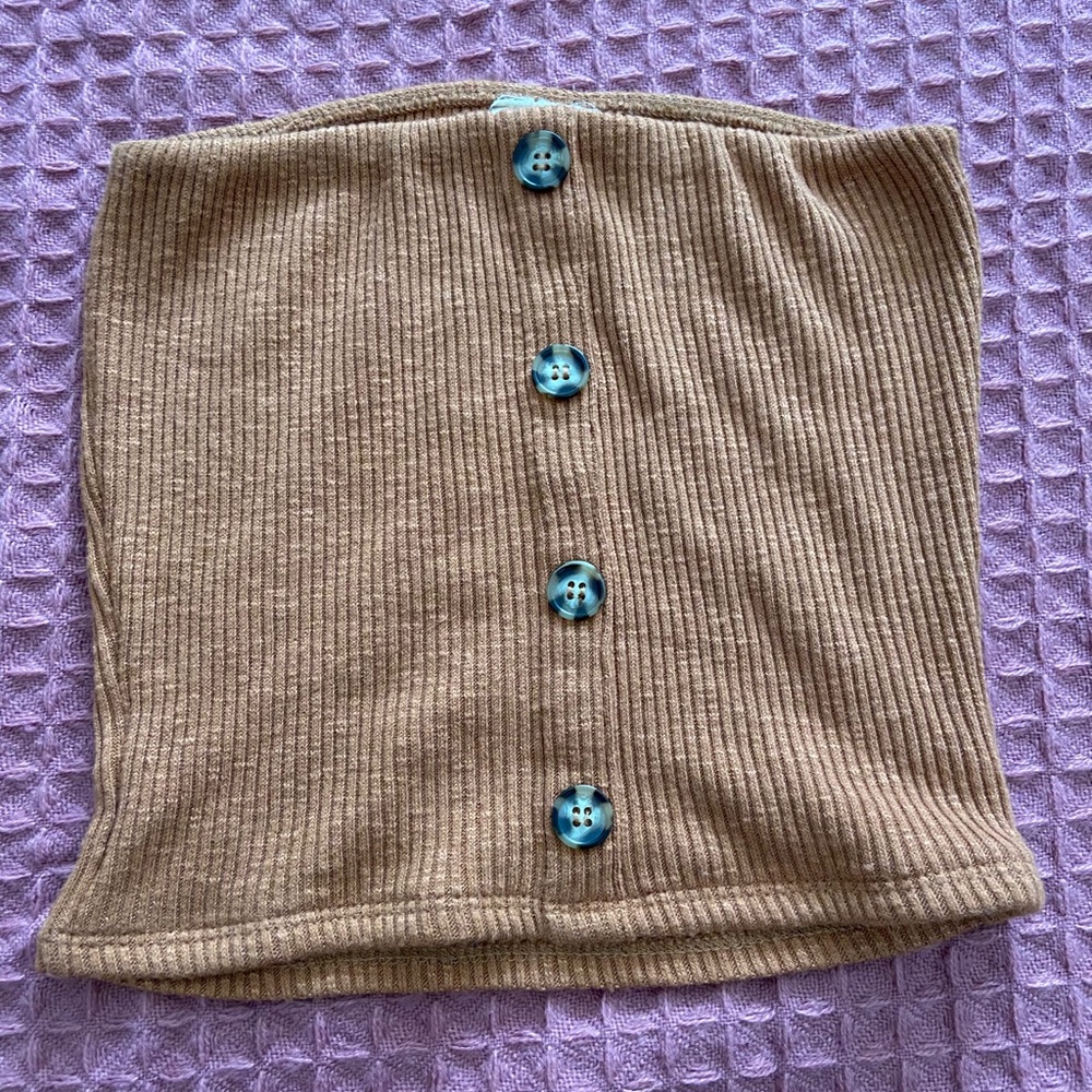 PacSun Mustard Tube Top